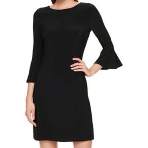 Tommy Hilfiger Solid Bell Sleeve A-Line Dress 16